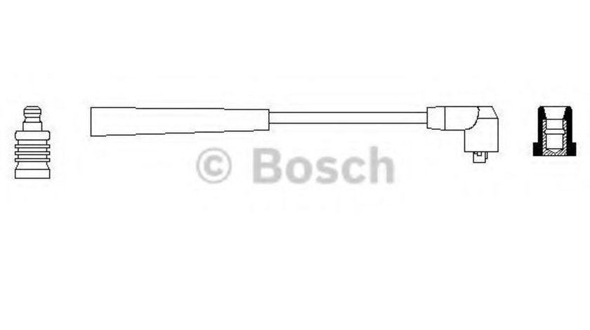 Fisa bujii MITSUBISHI PAJERO II Canvas Top (V2_W, V4_W) (1990 - 2000) BOSCH 0 986 356 006 piesa NOUA