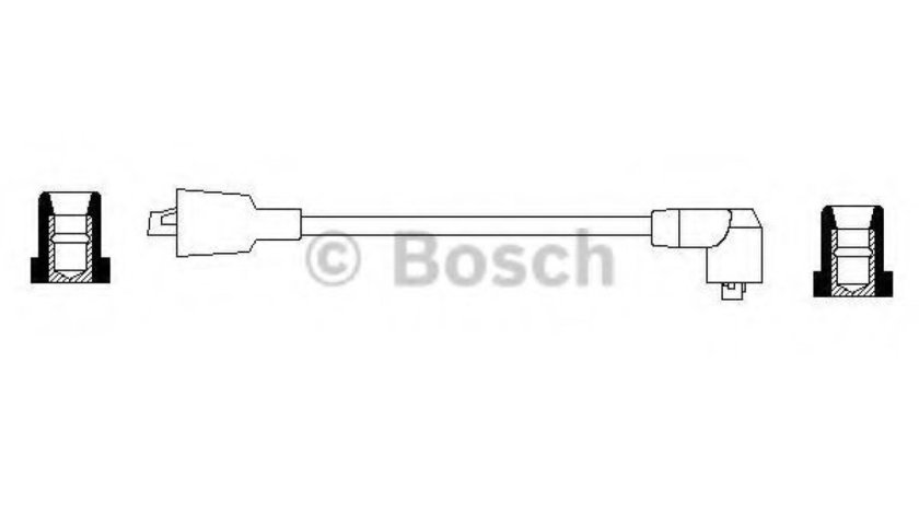 Fisa bujii MITSUBISHI PAJERO II (V3_W, V2_W, V4_W) (1990 - 1999) BOSCH 0 986 356 040 piesa NOUA