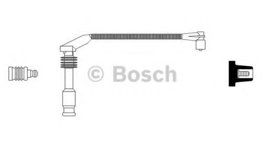 Fisa bujii OPEL ASTRA G Cabriolet (F67) (2001 - 2005) BOSCH 0 986 356 251 piesa NOUA