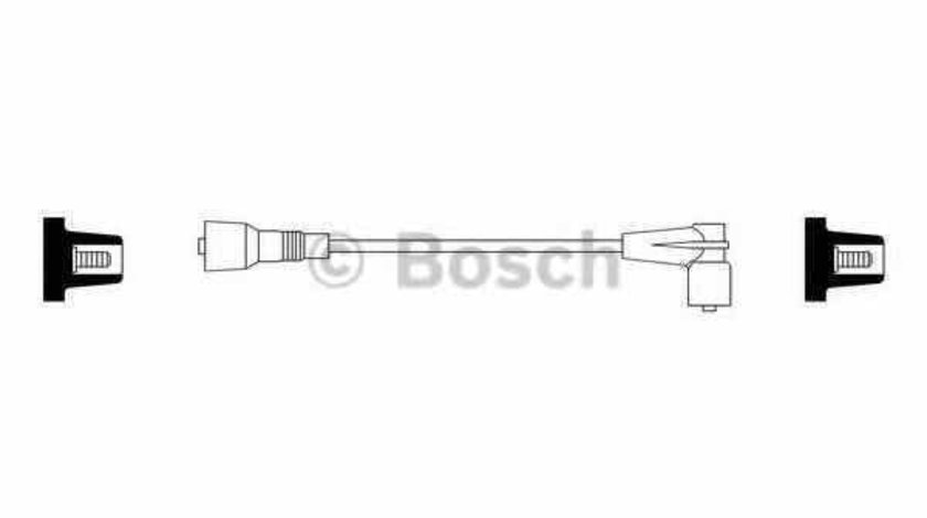 fisa bujii OPEL KADETT E 39 49 BOSCH 0 986 356 229