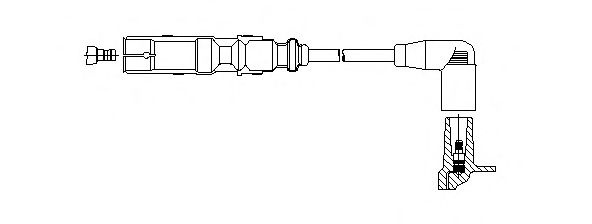 Fisa bujii SKODA OCTAVIA I (1U2) (1996 - 2010) BREMI 162/66 piesa NOUA