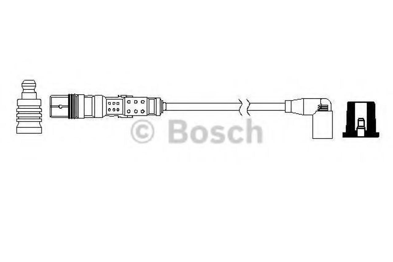 Fisa bujii VW BORA Combi (1J6) (1999 - 2005) BOSCH 0 986 357 731 piesa NOUA