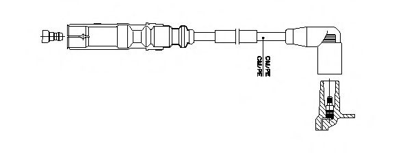 Fisa bujii VW PASSAT (3B3) (2000 - 2005) BREMI 1A22E26 piesa NOUA