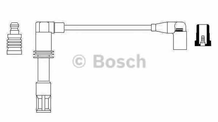 Fisa bujii VW POLO 9N BOSCH 0 986 357 726