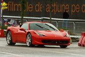Fisichella si 458 Italia, demo la Baneasa Shopping City!