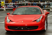 Fisichella si 458 Italia, demo la Baneasa Shopping City!