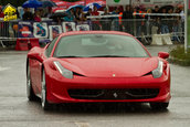 Fisichella si 458 Italia, demo la Baneasa Shopping City!