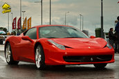 Fisichella si 458 Italia, demo la Baneasa Shopping City!