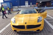 Fisker Karma confiscat de Politia de Frontiera