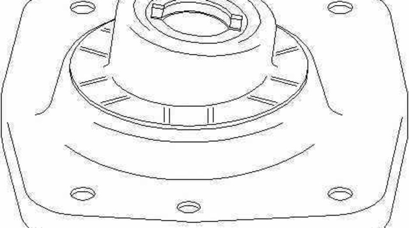 Flansa amortizor telescop PEUGEOT 806 221 TOPRAN 722 359