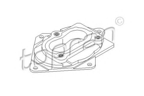 Flansa carburator VW PASSAT Variant (3A5, 35I) (1988 - 1997) TOPRAN 100 728 piesa NOUA