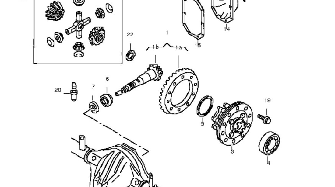 Flansa cardan grup spate Mercedes Sprinter I,II,Vw LT II MERCEDES OE 2D0525283