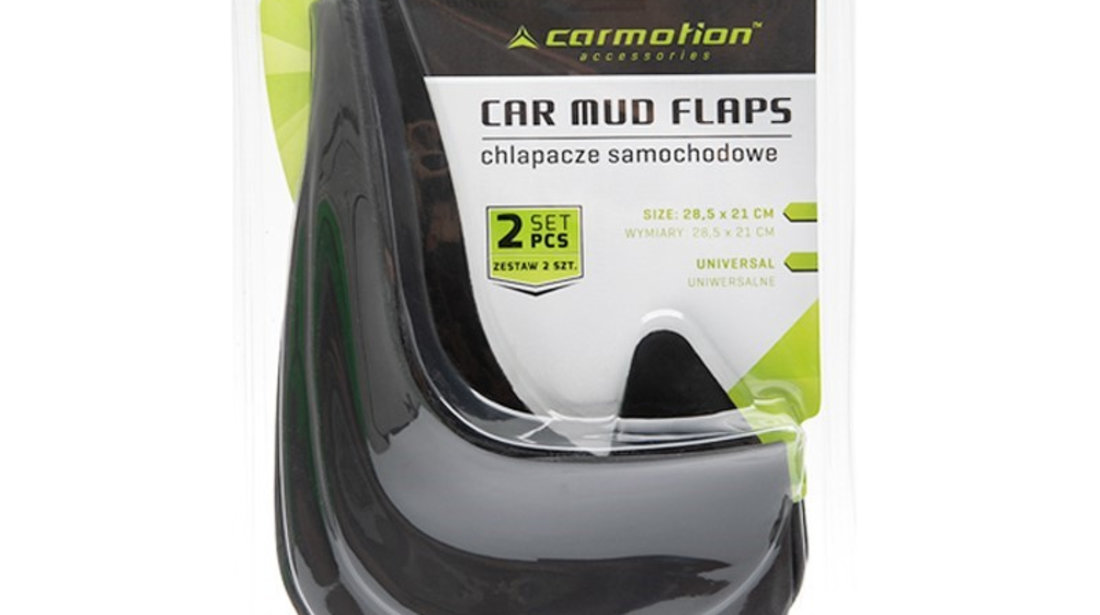 Flaps Universale, 28,5x21cm, Negru, 2 Buc Carmotion 86402