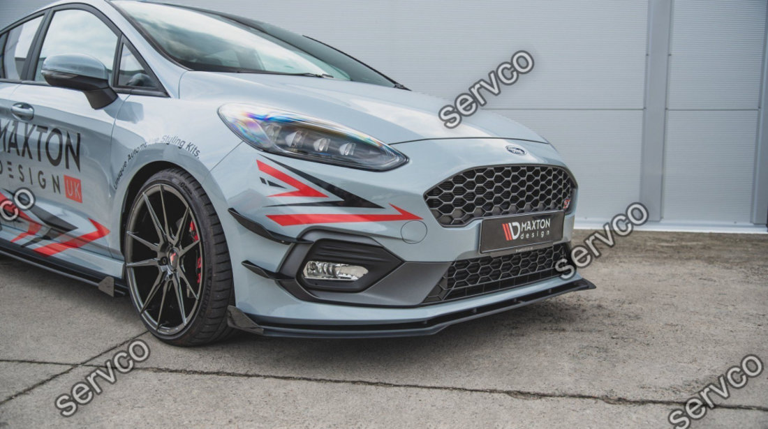 Flapsuri bara fata Ford Fiesta Mk 8 ST ST-Line 2017- v24 - Maxton Design