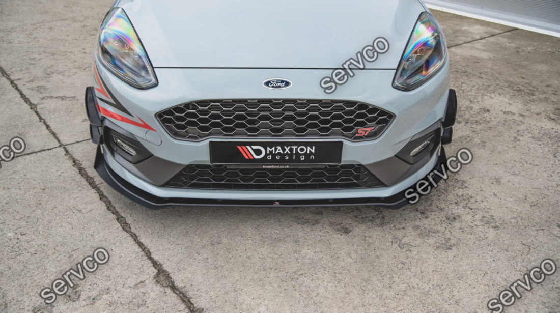 Flapsuri bara fata Ford Fiesta Mk 8 ST ST-Line 2017- v24 - Maxton Design