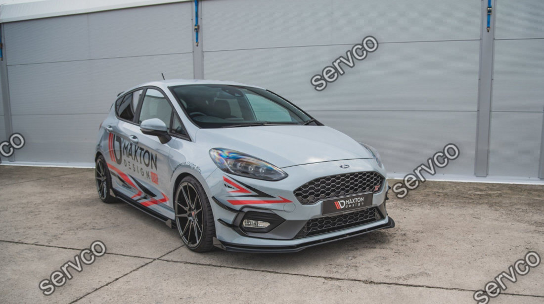 Flapsuri bara fata Ford Fiesta Mk 8 ST ST-Line 2017- v24 - Maxton Design