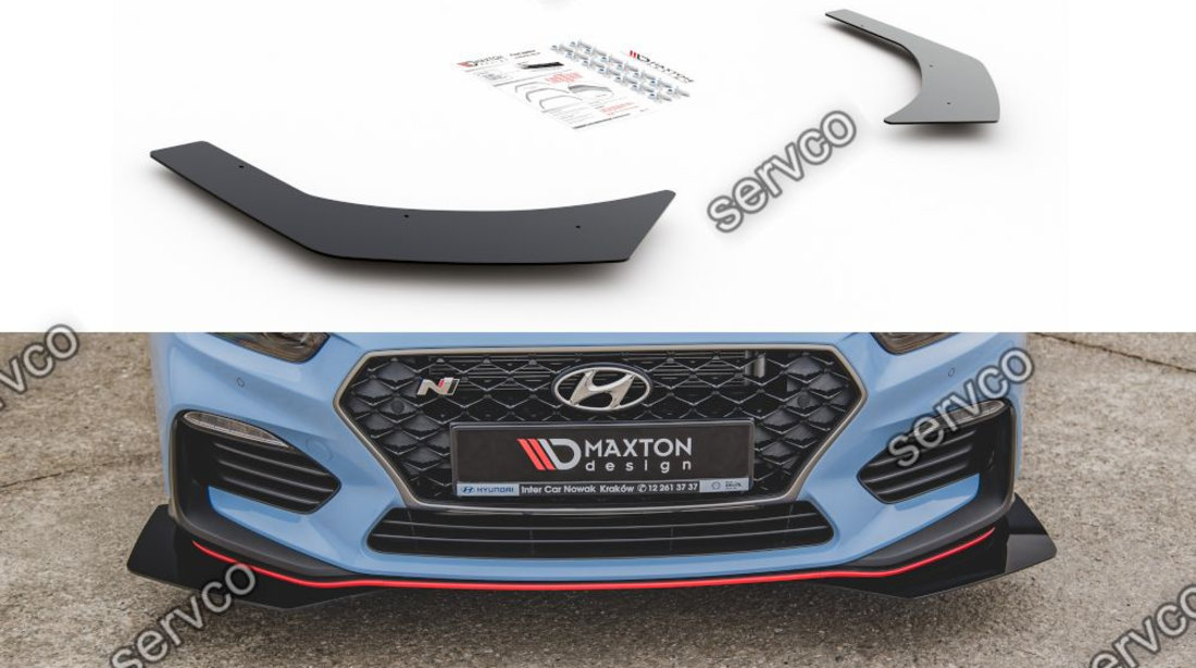 Flapsuri bara fata Hyundai I30 N Mk3 Hatchback Fastback 2017- v9 - Maxton Design