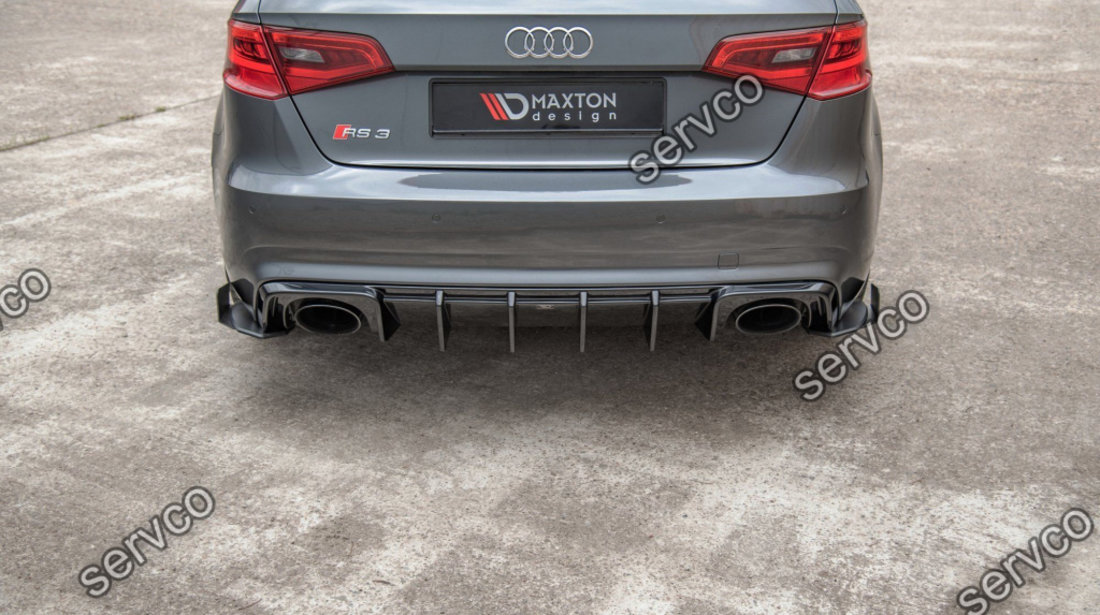 Flapsuri bara spate Audi A3 RS3 8V Sportback 2015-2016 v16 - Maxton Design