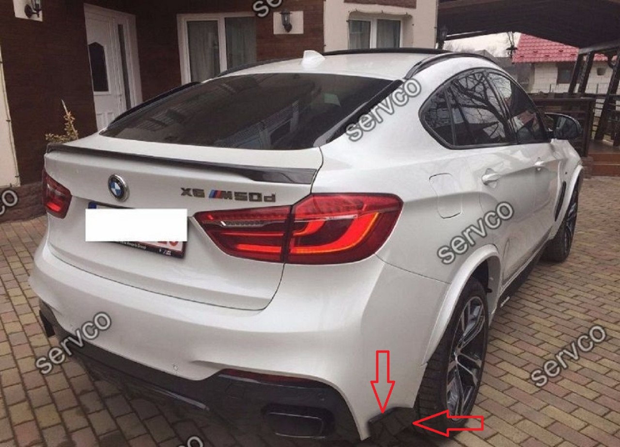 Flapsuri bara spate BMW X6 F16 2015-2018 v2