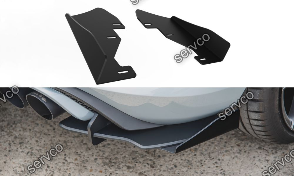 Flapsuri bara spate Ford Fiesta Mk 8 ST 2018- v14 - Maxton Design