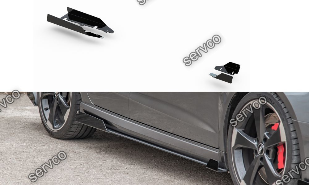 Flapsuri praguri Audi A3 RS3 8V Sportback 2015-2016 v9 - Maxton Design
