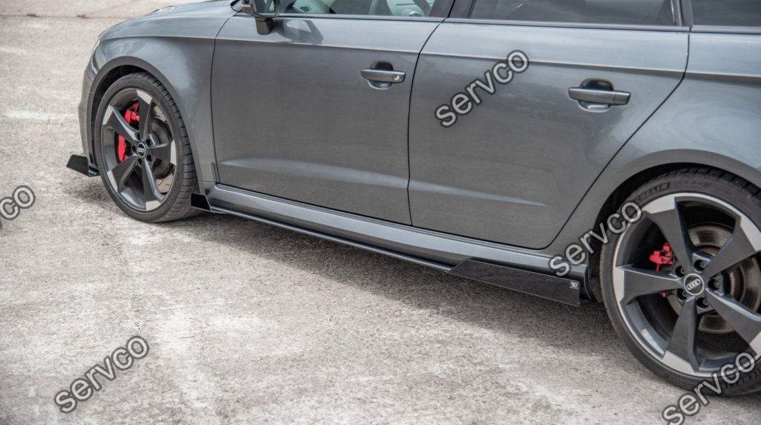 Flapsuri praguri Audi A3 RS3 8V Sportback 2015-2016 v9 - Maxton Design