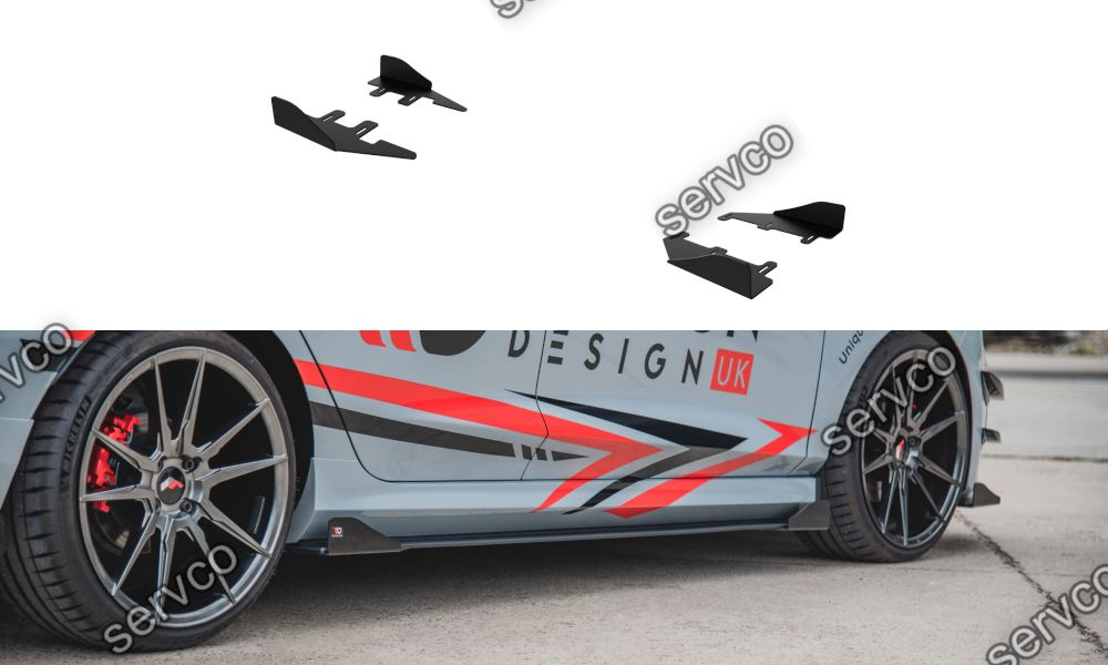 Flapsuri praguri Ford Fiesta Mk 8 ST ST-Line 2017- v12 - Maxton Design