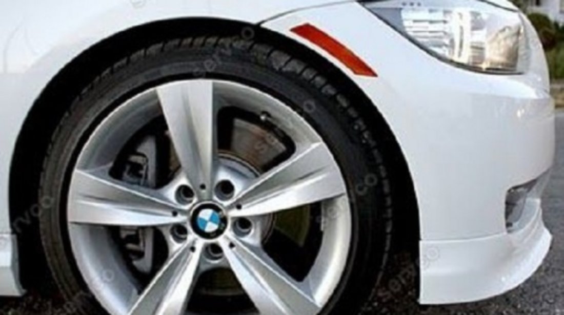 Flapsuri prelungiri BMW E91 pachet M tech Aerodynamic pt bara normala 2005-2008 v2