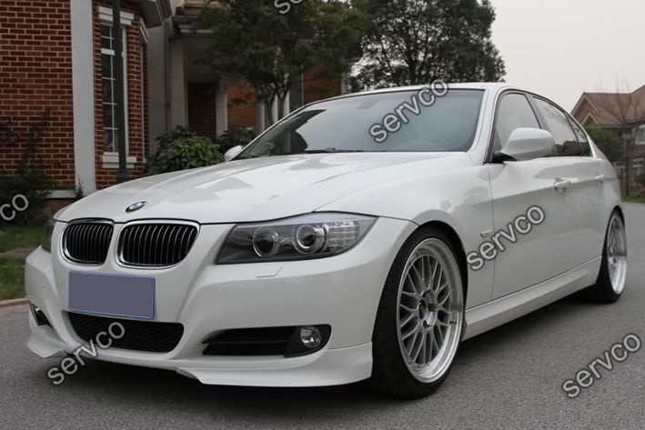 Flapsuri splitere prelungiri bara fata BMW E90 E91 LCI 2009 2010 2011 2012 ver6
