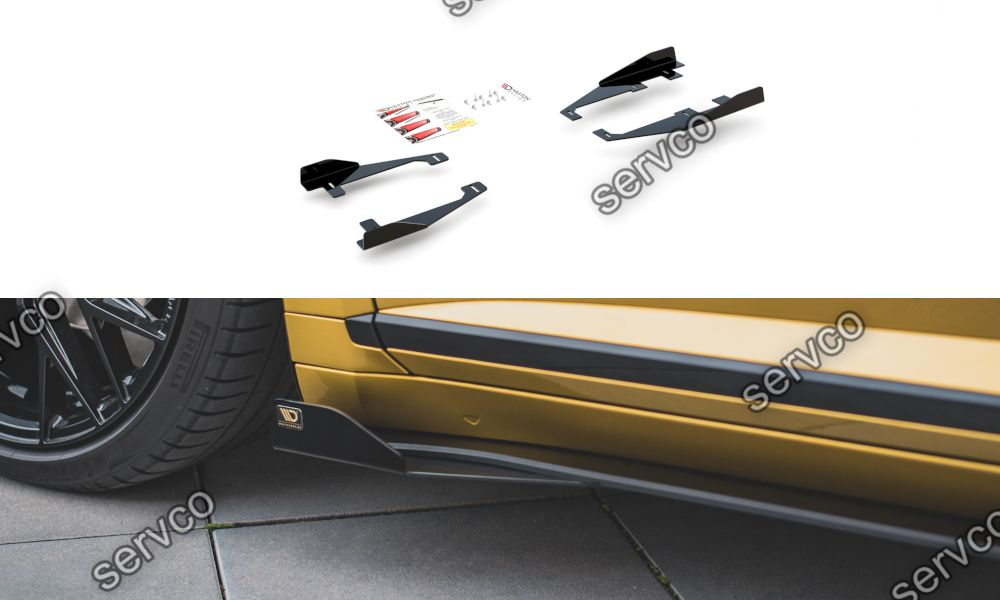 Flapsuri Volkswagen Arteon R-Line 2017- v4 - Maxton Design