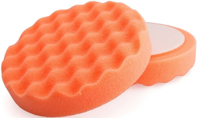 Flexipads Coolshine Orange Grip Foam Burete Polish Valuri Portocaliu 150mm 44580