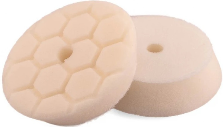 Flexipads Pro-Detail White Heavy Polishing Pad Burete Polish Alb 100mm HL450