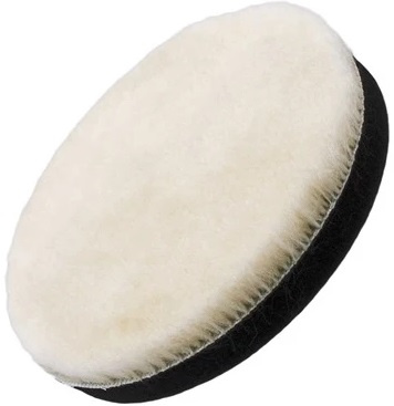 Flexipads Pro-Wool Detailing Velcro Pad Burete Polish Lana Lustruit 100mm PW400