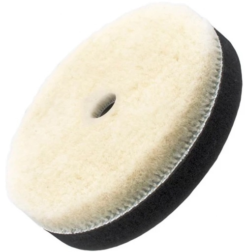 Flexipads Pro-wool Detailing Velcro Spot Pad Burete Polish Lana 80mm PW300