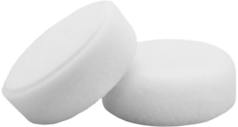 Flexipads White Very Firm Grip Cutting Pad Burete Polish Ferm Alb 80mm 44695
