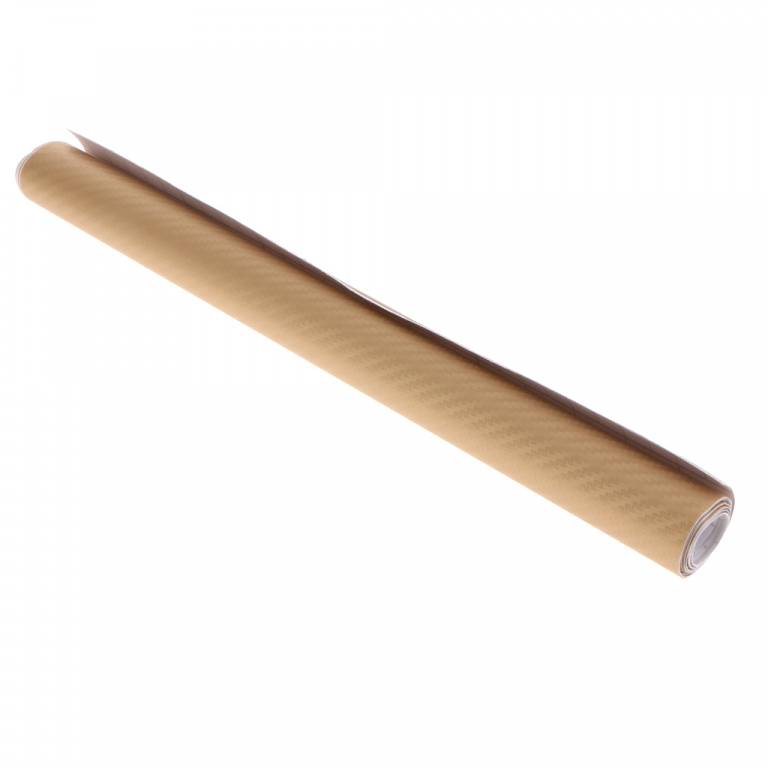 Folie Auto Carbon 3D Auriu 127CM X 1M TCT-1458