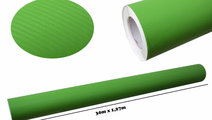 Folie auto carbon 3d texturata verde - colant auto...