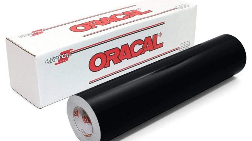 Folie Auto Oracal Negru Lucios La Rola 1.26 x 50M 641 151119-1