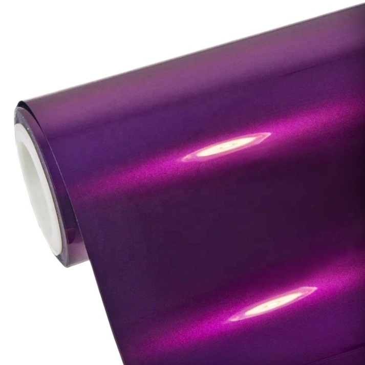 Folie Auto Premium Glass Tower Purple 100x152cm Mov 180925-2