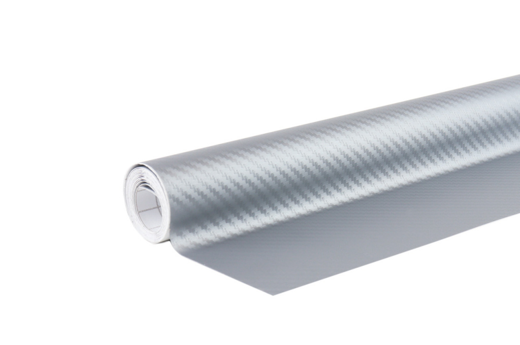 Folie Carbon 3D Silver 30cm x 150cm Amio 02600