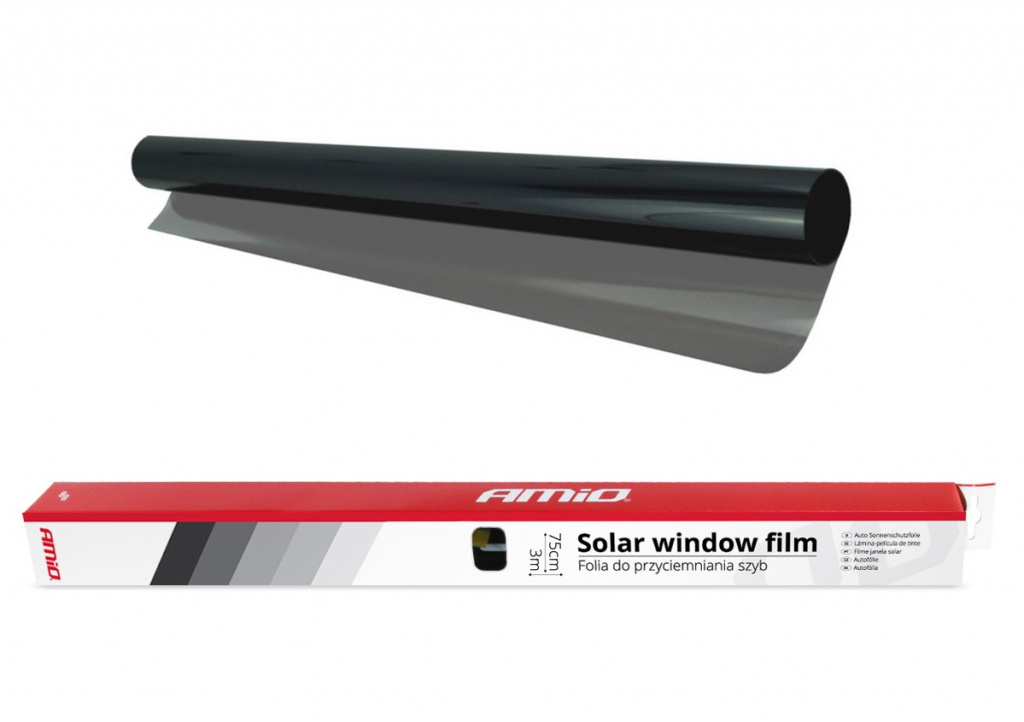 Folie Fumurie Geamuri Amio Black 0.75X3M 30% 01655