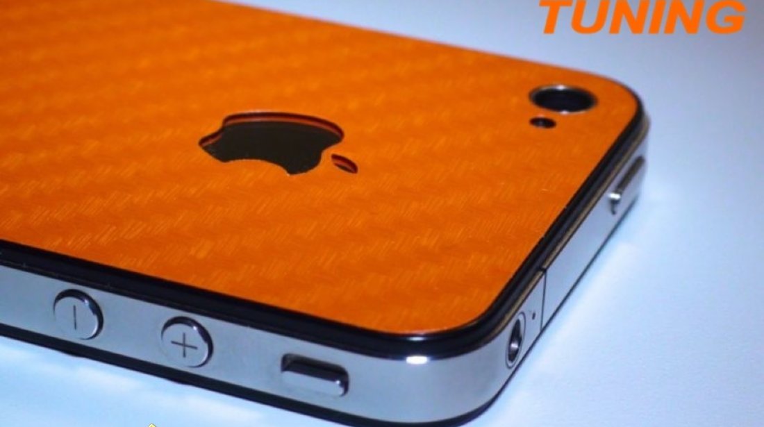 FOLIE ORANGE CARBON 3D