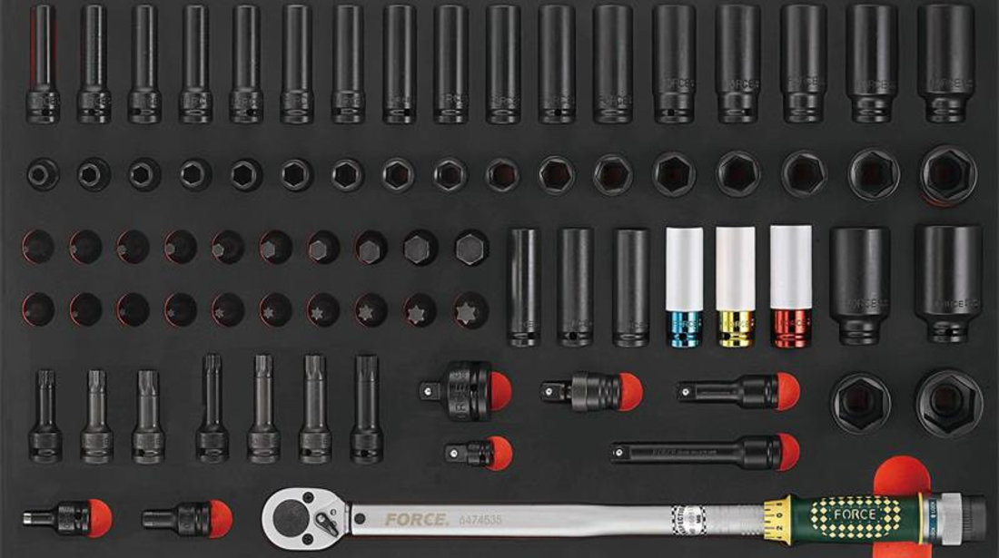 Force Dulap 8 Sertare + 531 Scule FOR 10318B-531