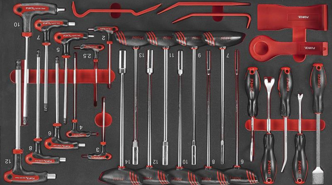 Force Dulap 8 Sertare + 531 Scule FOR 10318B-531