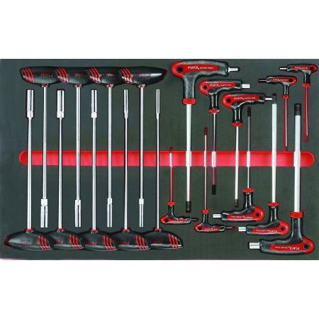 Force Modul Chei Hexa T-19 Piese FOR 2195