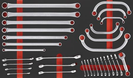 Force Modul Set Cheie Semiluna Si Lungi FOR 5321