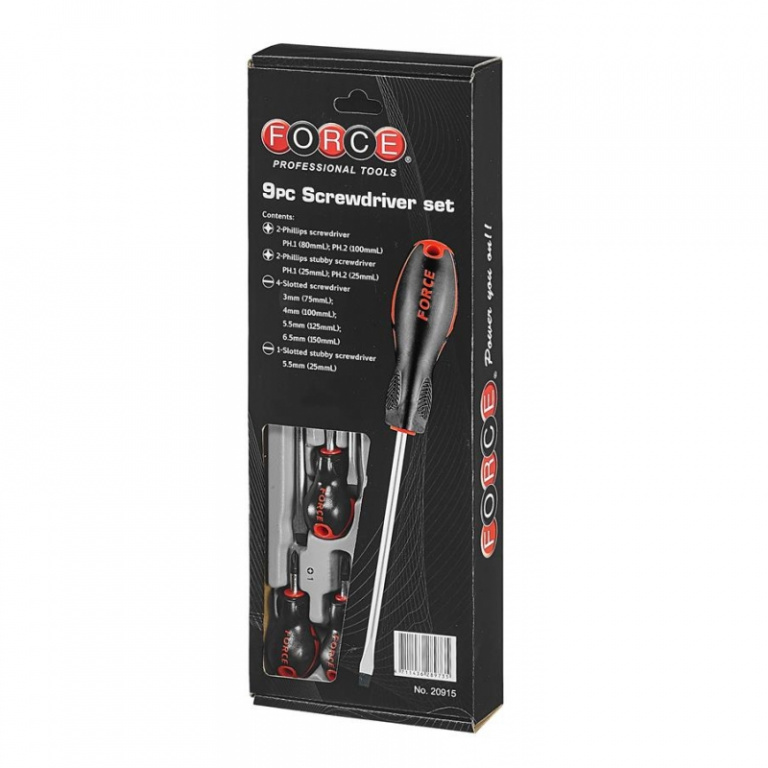 Force Set Surubelnite 9 Buc FOR 20915