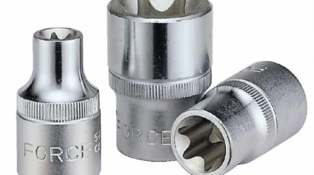 Force Tubulara Torx 1/2&quot; E18-38mm FOR 54618