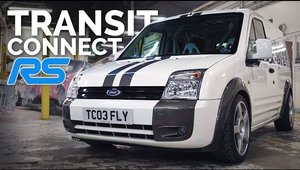 Ford a construit un Transit Connect cu motor de Focus RS, dar nu are de gand sa-l vanda. Ar fi fost prea frumos...