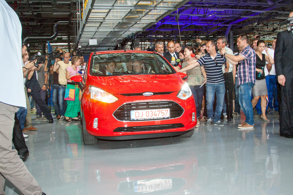 Ford a inaugurat productia modelului B-MAX la Craiova